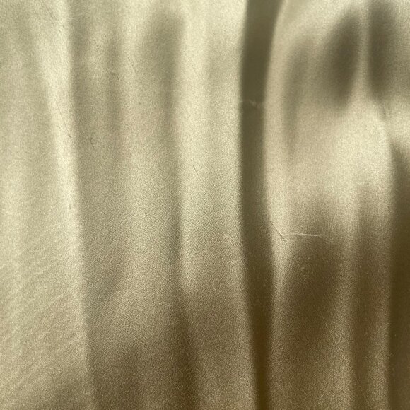 Reformation Jeany Silk Dress in Olive Oil size small - Picture 7 of 12